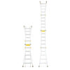 23 ft. Reach MPXT Aluminum Multi-Position Ladder with Top Cap and Platform, 375 lbs. Load Capacity