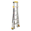 23 ft. Reach MPXT Aluminum Multi-Position Ladder with Top Cap and Platform, 375 lbs. Load Capacity