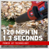 Electric Leaf Blower 60V MAX* 120 mph