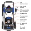 Westinghouse Electric Pressure Washer 3400psi MAX 2 GPM